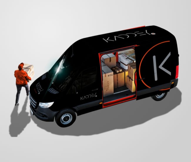 Kaddey Shipping Delivery Van Kaddey Shipping Delivery Van