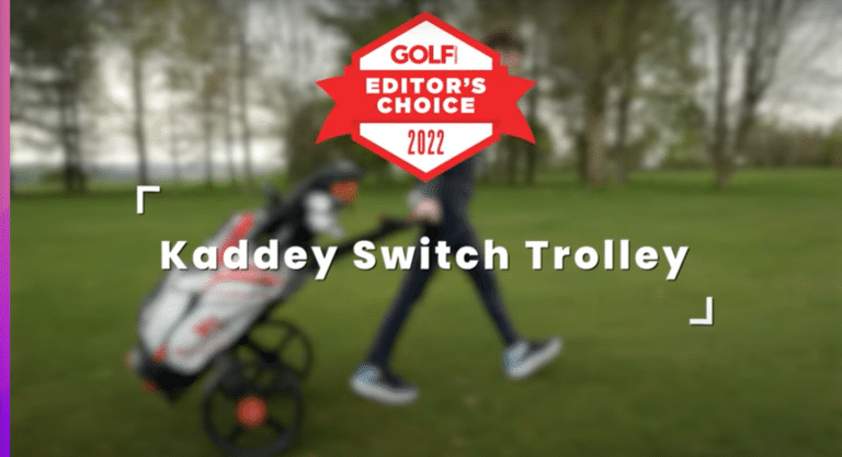 Golf Monthly reviews the Kaddey Switch - Editors choice award 2022